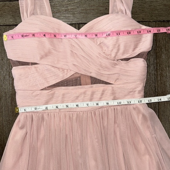 Birdy Grey Elsye Dress Mesh Dusty Rose - Picture 10 of 12